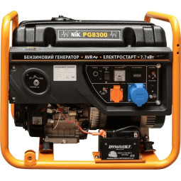 Бензиновий генератор NIK PG 8300