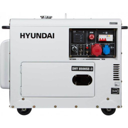 Дизельний генератор HYUNDAI DHY 8500SE-3