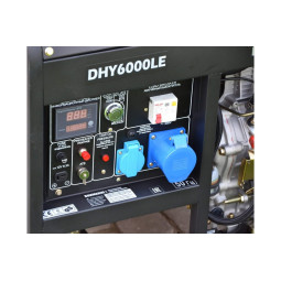 Дизельний генератор HYUNDAI DHY 6000LE