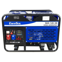 Дизельний генератор Enersol SKD-12E-3B