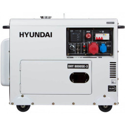 Дизельний генератор HYUNDAI DHY 8000SE-3