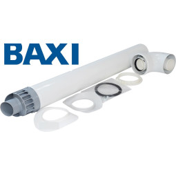 Горизонтальний комплект коаксіальний Ø60/100 мм BAXI